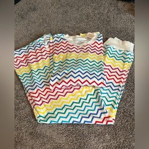 PRIMARY Rainbow Chevon Pajamas